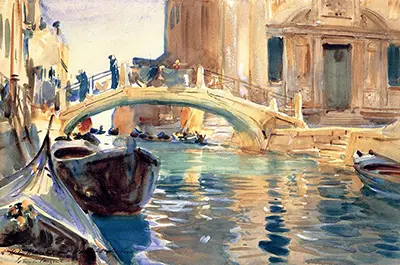 Ponte san Giuseppe di Castello Venice John Singer Sargent
